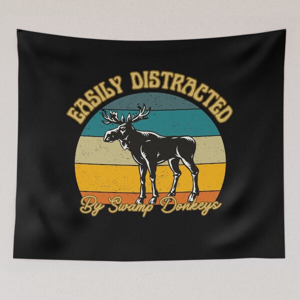 Item preview, Easily Distracted By Swamp Donkeys designed and sold by AussieWonders.