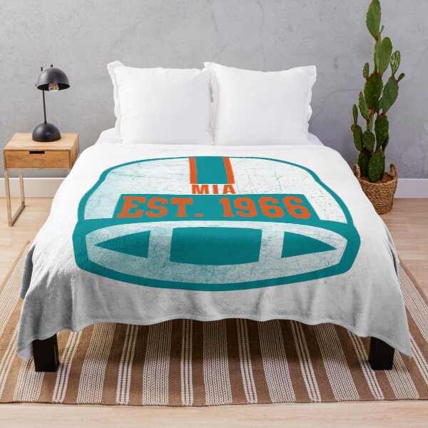 Item preview, Miami Throwback Football Helmet designed and sold by Bo-Bros-Tees.