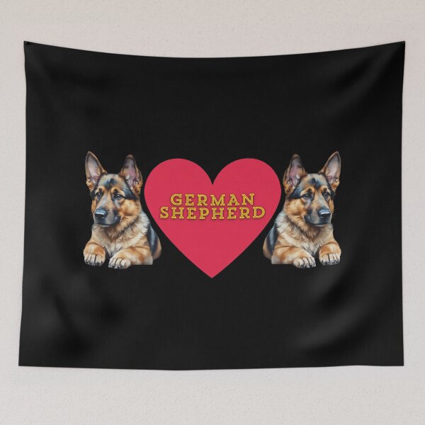 Item preview, German Shepherd Duo designed and sold by pUNKnown.