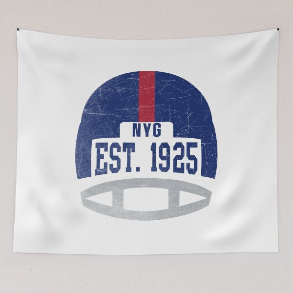 Item preview, New York Throwback Football Helmet designed and sold by Bo-Bros-Tees.
