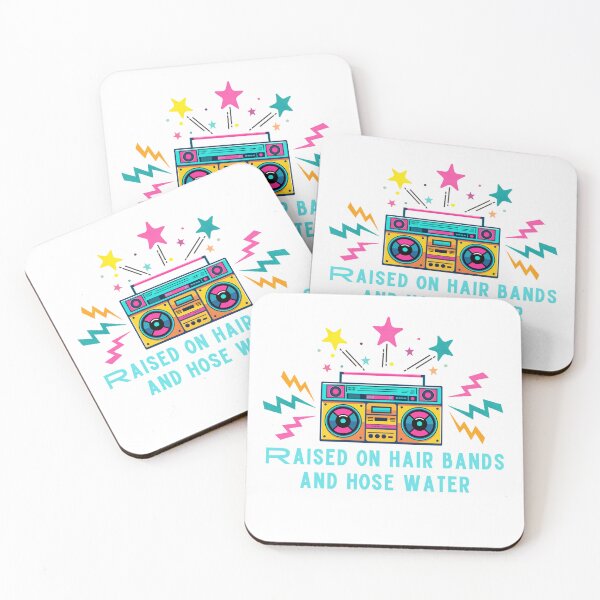 Item preview, Raised on hair bands and hose water boom box designed and sold by im-a-librarian.