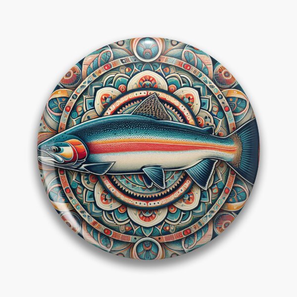 Item preview, Steelhead Mandala designed and sold by Catherine Harrison.