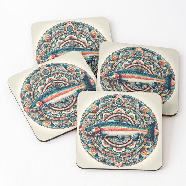 Item preview, Steelhead Mandala designed and sold by Catherine Harrison.