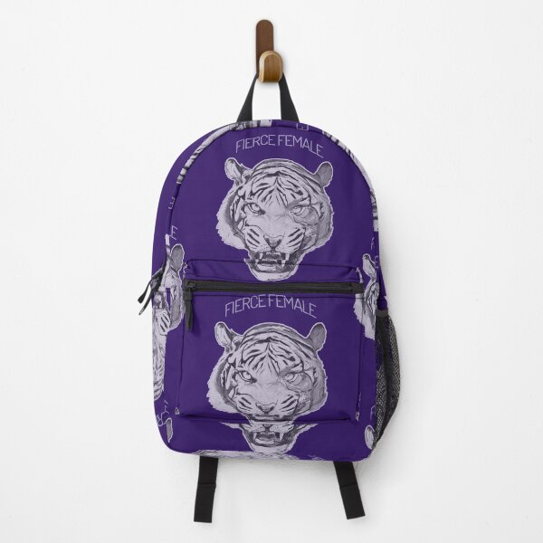 Item preview, Fierce Female Tiger Mom Growling Tiger face black and white designed and sold by AuroraXGreen.