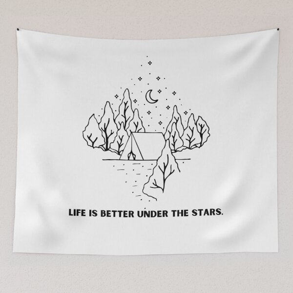 Item preview, Camping under star designed and sold by JunnieP.