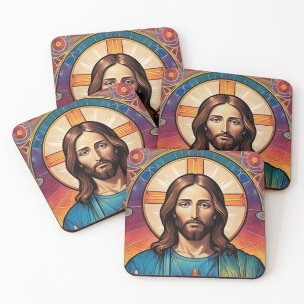 Item preview, Jesus Christ (tetradic colors) 3 designed and sold by Warih.