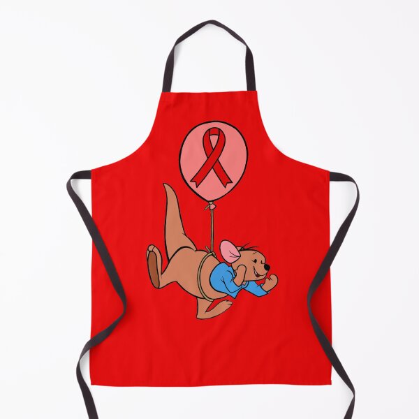 Item preview, Baby Kangaroo Hanging from an Awareness Ribbon Balloon (Red) designed and sold by CaitlynConnor.