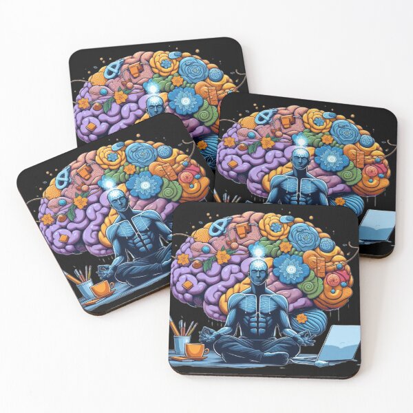 Item preview, Creative Mind Meditation - Artistic Intelligence Design designed and sold by MrAI-Store.