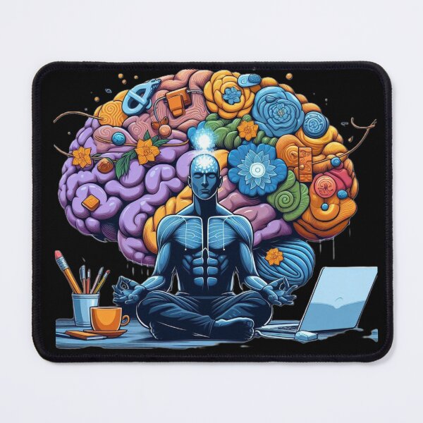 Item preview, Creative Mind Meditation - Artistic Intelligence Design designed and sold by MrAI-Store.