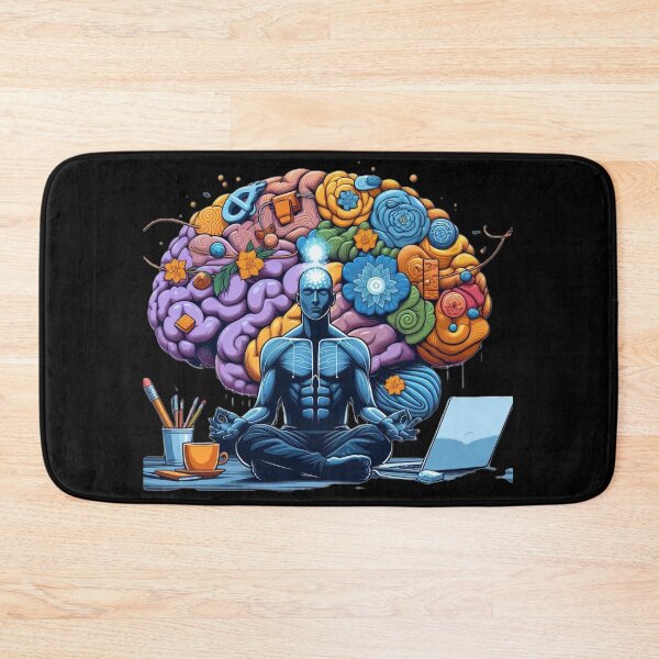 Item preview, Creative Mind Meditation - Artistic Intelligence Design designed and sold by MrAI-Store.