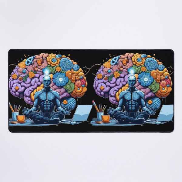 Item preview, Creative Mind Meditation - Artistic Intelligence Design designed and sold by MrAI-Store.