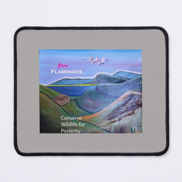 Item preview, Pink flying flamingos designed and sold by annenambiro.