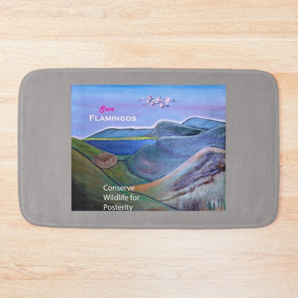 Item preview, Pink flying flamingos designed and sold by annenambiro.