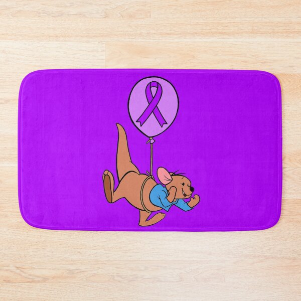 Item preview, Baby Kangaroo Hanging from an Awareness Ribbon Balloon (Purple) designed and sold by CaitlynConnor.