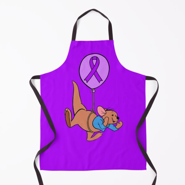 Item preview, Baby Kangaroo Hanging from an Awareness Ribbon Balloon (Purple) designed and sold by CaitlynConnor.