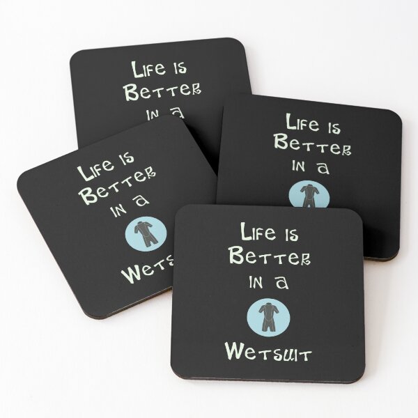 Item preview, Life is Better in a Wetsuit designed and sold by Studio LeDauphin.
