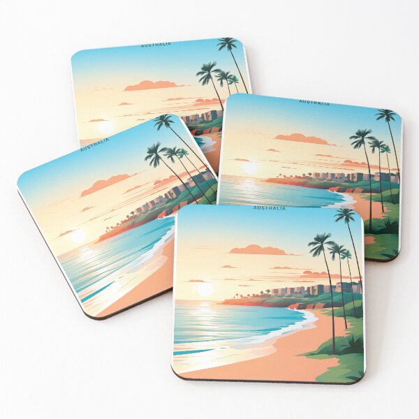 Item preview, Coogee Beach Australia Surf Haven designed and sold by NeuralVibe.