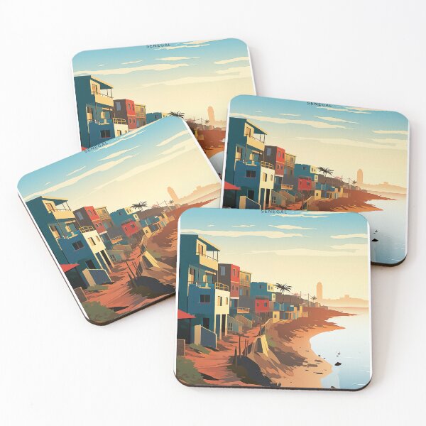 Item preview, Dakar Senegal Vibrant Coast designed and sold by NeuralVibe.