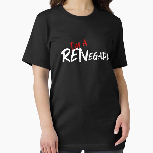Vista previa del artículo con la obra «Hola Ren Gill Sick Boi Rentastic Ren-tastic Renegade Merchandising Camiseta con letras de Hi Ren Gill Música rap Fan Ren Busking Reino Unido», diseñado y vendido por UTurnMerch.