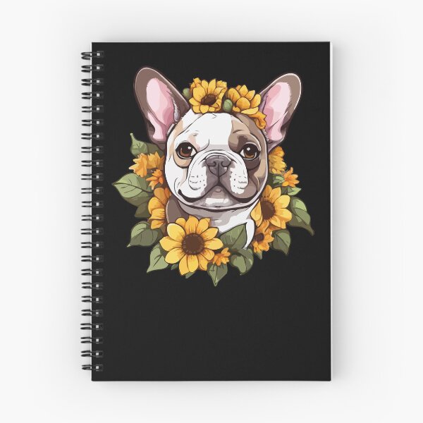 Item preview, French Bulldog Sunflower, Frenchie Mom Dad Dog Owner, Spring Flower Floral French Furparent  designed and sold by Peculiarts.