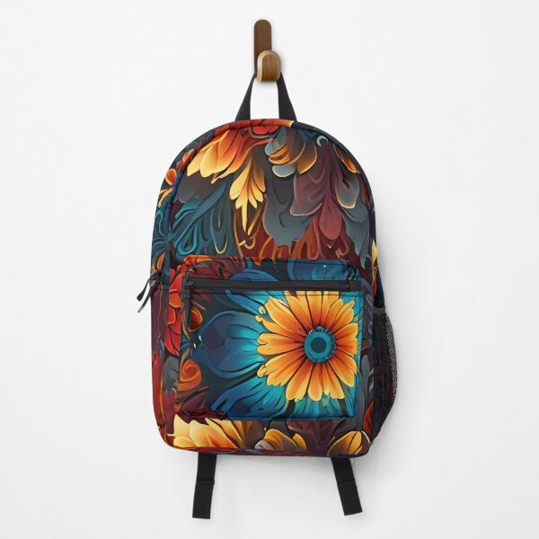 Item preview, Vibrante sinfonía floral de arte con estampados de flores coloridas designed and sold by FocusedArt.