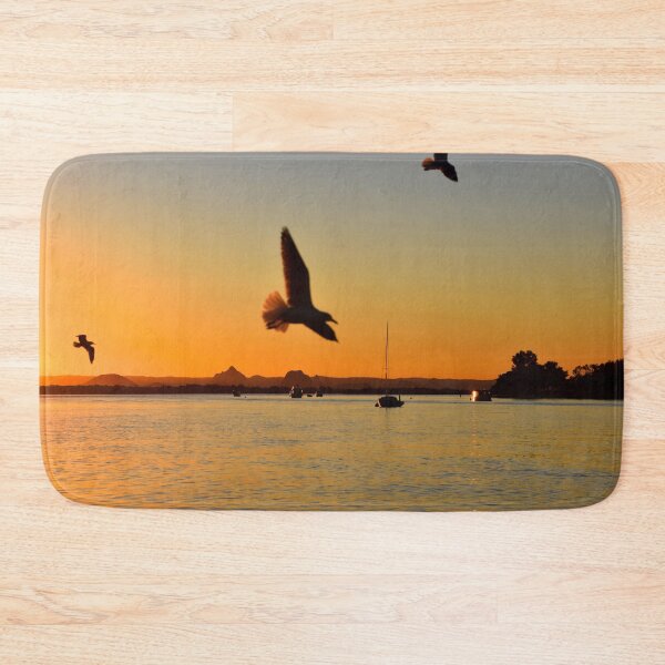 Item preview, BEACH SUNSET, OCEAN WALL ART, A SOFT SERENE SCENE THAT WOULD GO BEAUTIFULY ON A BEACH HOUSE WALL designed and sold by Barbara Jean Photo Art And Design.