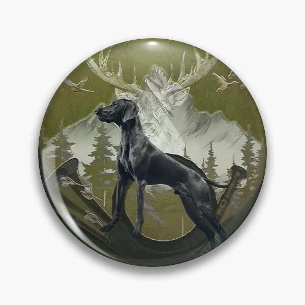 Item preview, German Shorthaired Pointer , Hunting  logo  designed and sold by TammyHunterArt.