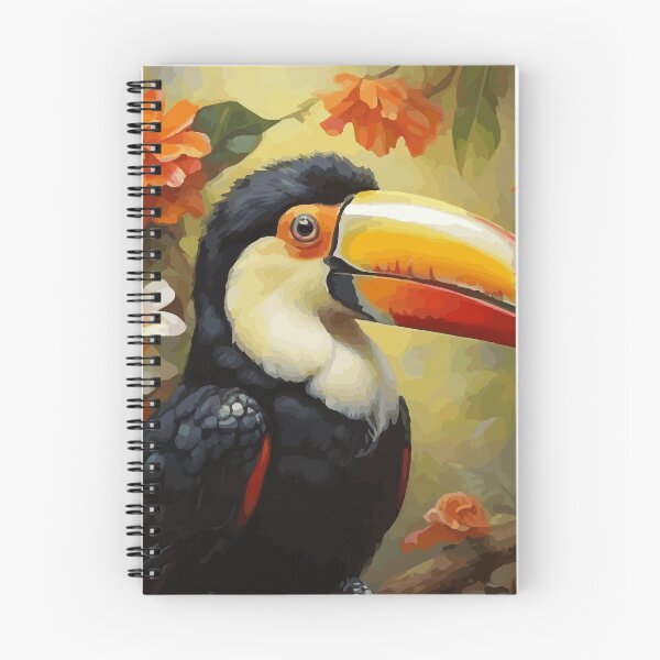 Item preview, Colorful Tropical Toucan designed and sold by Vector Scout Lab.