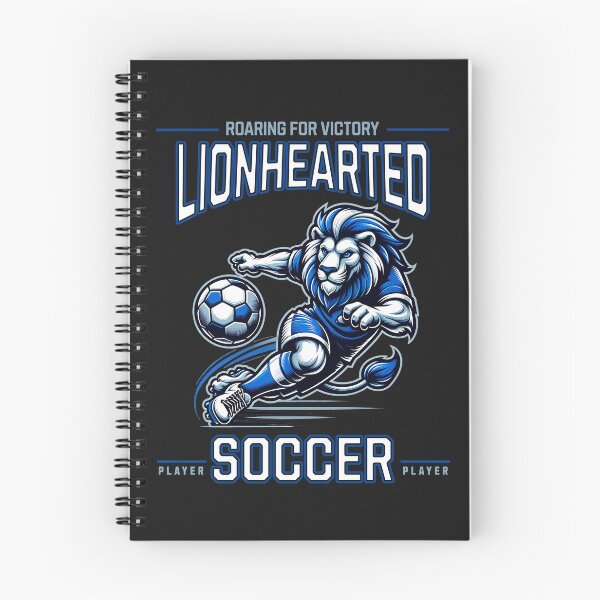 Item preview, Lionhearted Soccer Player designed and sold by RockBeeDesigns.