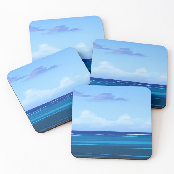 Item preview, Sky, Baby Blue, Sapphire designed and sold by Helen He Art.