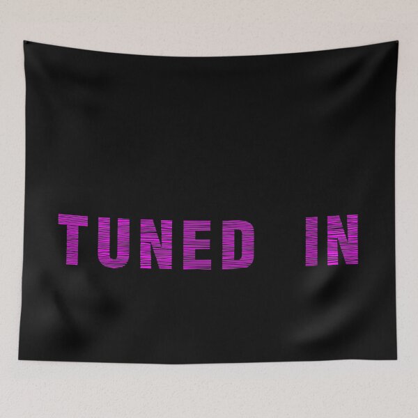 Item preview, Tuned In - Colorful Edition - Bright Pink designed and sold by Fun Funky Designs.