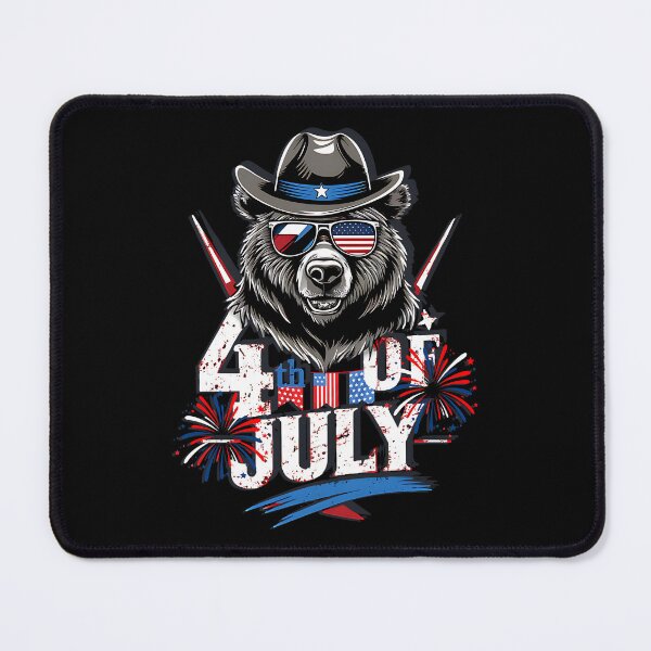 Item preview, 4th of JULY - GRIZZLY SHERIF  designed and sold by justyna-s28.