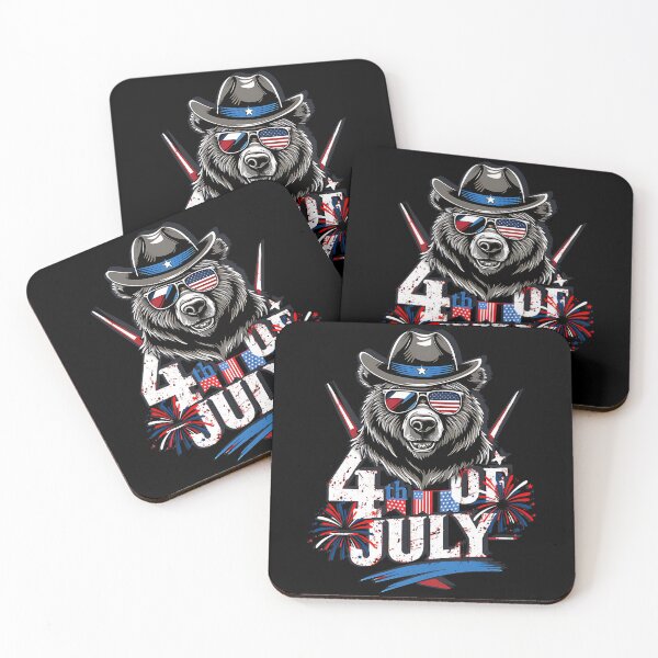 Item preview, 4th of JULY - GRIZZLY SHERIF  designed and sold by justyna-s28.