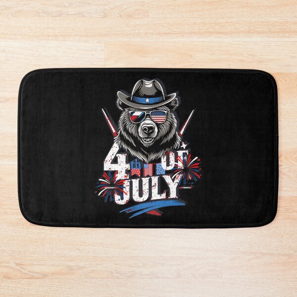 Item preview, 4th of JULY - GRIZZLY SHERIF  designed and sold by justyna-s28.