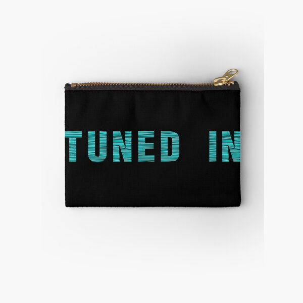 Item preview, Tuned In - Colorful Edition - Bright Cyan designed and sold by Fun Funky Designs.