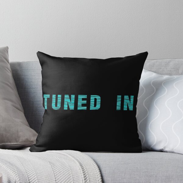 Item preview, Tuned In - Edición colorida - Cian brillante designed and sold by Fun Funky Designs.