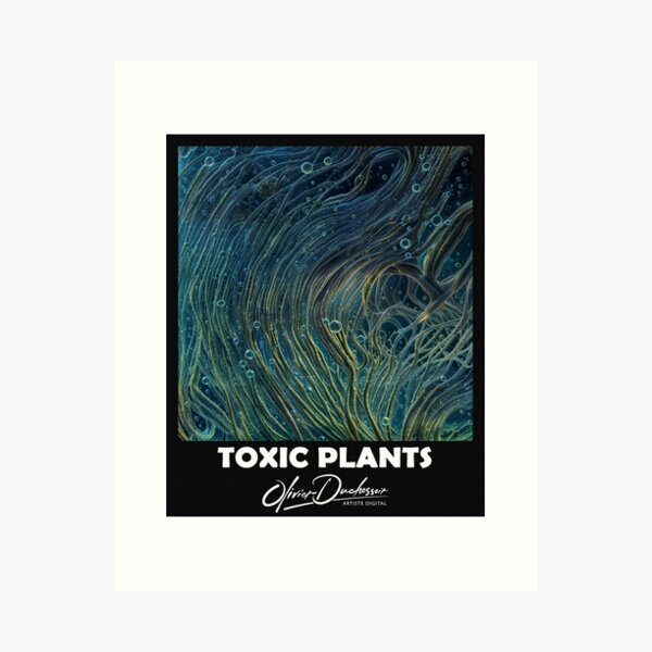 Aperçu de l'œuvre Toxic plant 83 créée et vendue par olivier duchossoir.