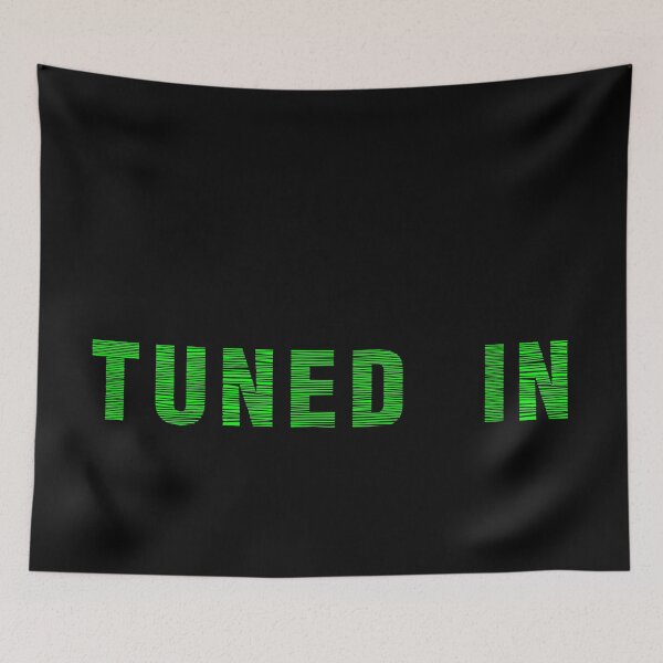 Item preview, Tuned In - Colorful Edition - Bright Green designed and sold by Fun Funky Designs.