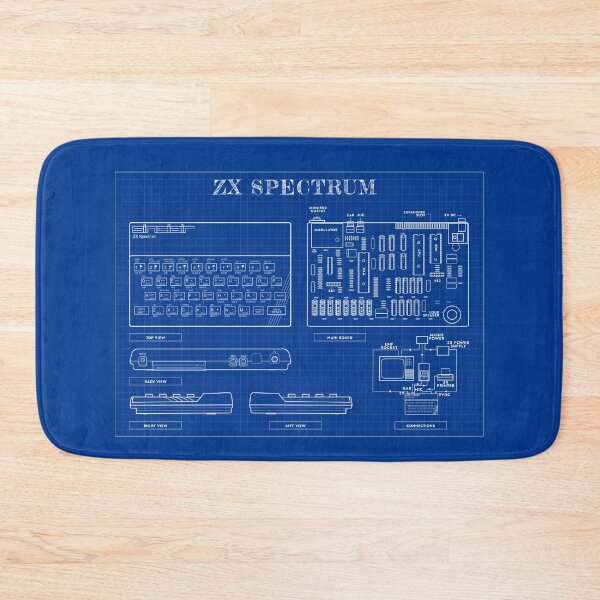 Item preview, ZX Spectrum Blueprint designed and sold by BGALAXY.