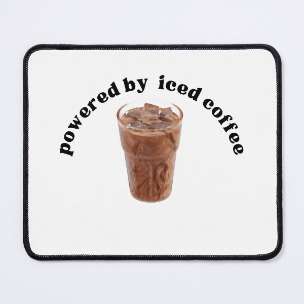 Item preview, power by iced coffee designed and sold by Cheerhub.