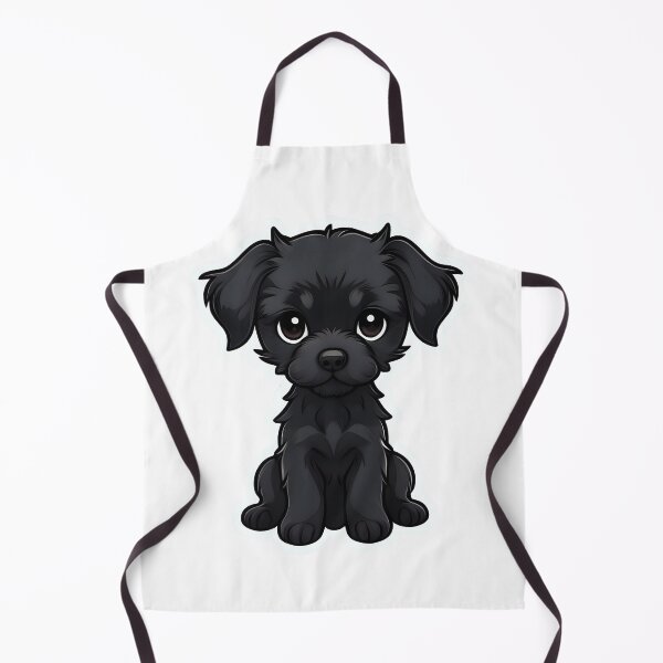 Item preview, Cute Black Puppy designed and sold by Pokemondundee.