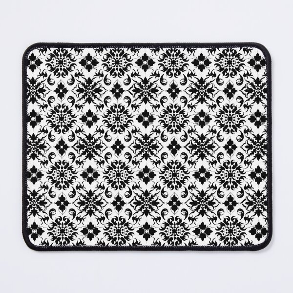 Item preview, Classic Black and White Turkish Tile Pattern designed and sold by VoyteksDesigns.