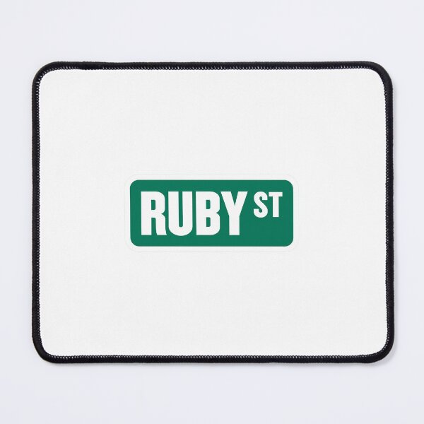 Item preview, Ruby Street designed and sold by PatchMerch.