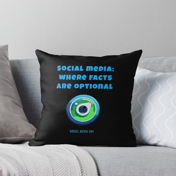 Item preview, Social Media: Where facts are optional - Social Media Day designed and sold by Pflugart.