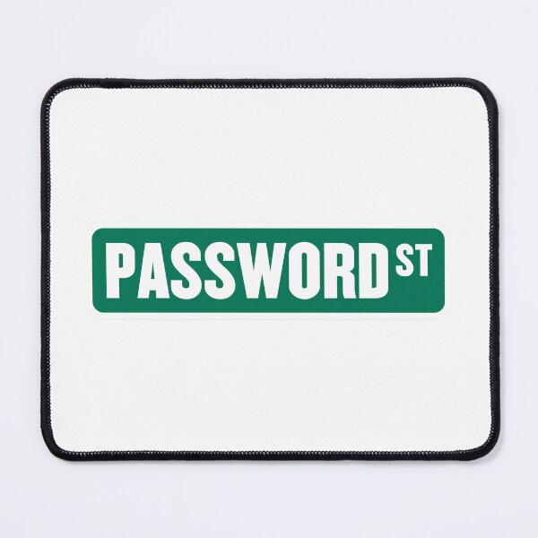 Item preview, Password Street designed and sold by PatchMerch.