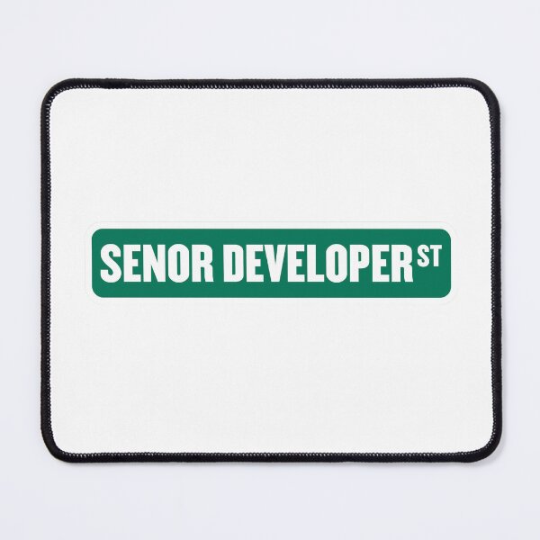 Item preview, Senor Developer Street designed and sold by PatchMerch.