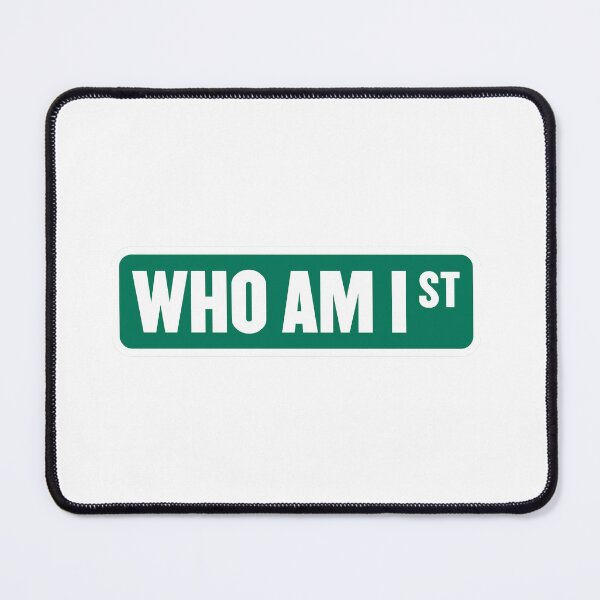 Item preview, Who Am I Street designed and sold by PatchMerch.