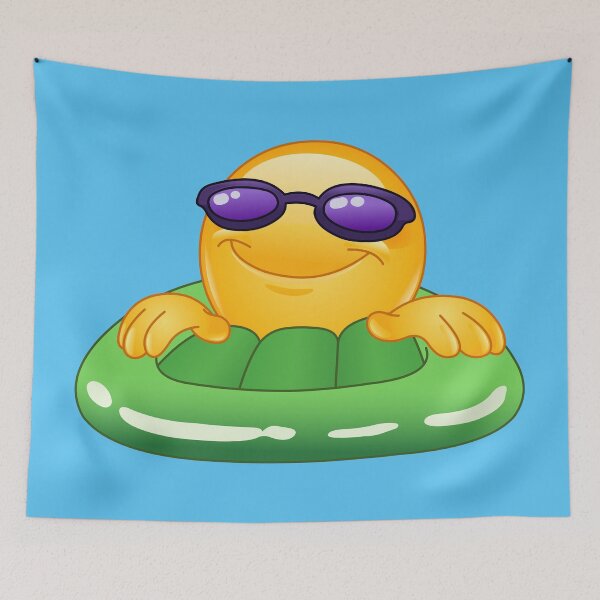 Item preview, Emoticon on Inflatable Water Mattress designed and sold by Yael Weiss.