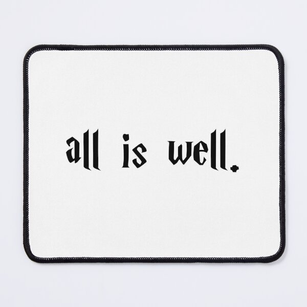Item preview, All is Well. designed and sold by PatchMerch.
