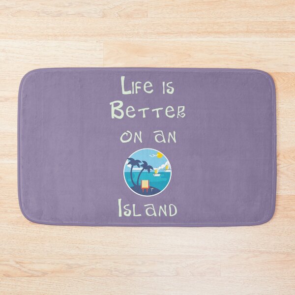 Item preview, Life is Better on an Island designed and sold by Studio LeDauphin.